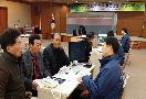 장성군청에서 민원상담중인 권익위 조사관들